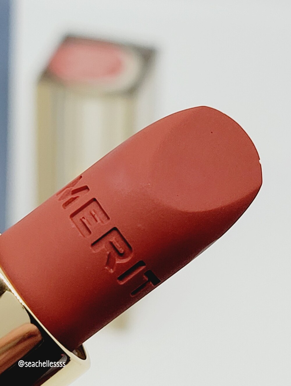 September Merit Signature Lightweight Lipstick Matte Brick Red Brand New Boxed